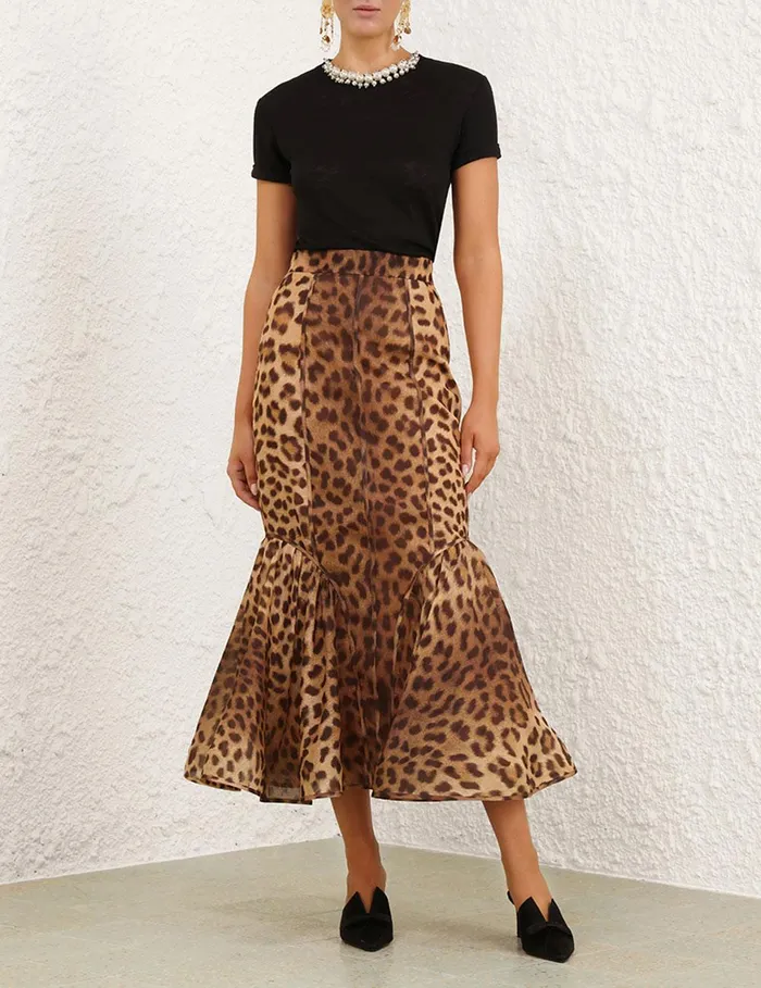 Women Tops Zimmermann Crush Embellished Tee Black
