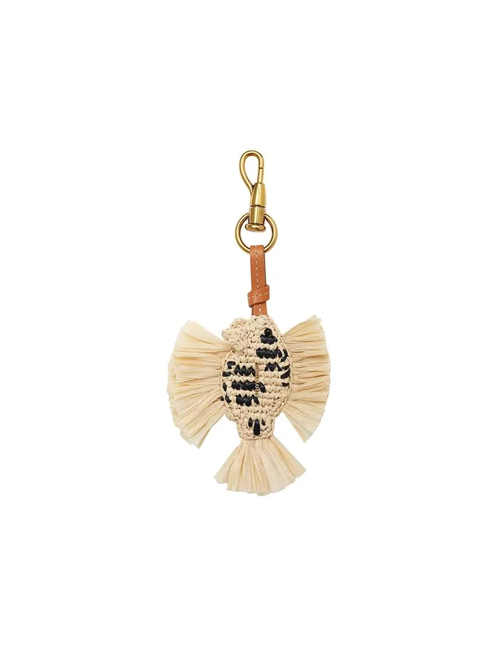 Women Towels and Pareos Zimmermann Fish Bag Charm Natural