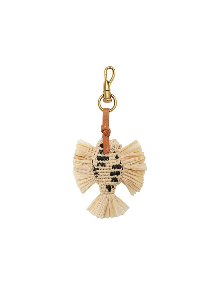 Women Towels and Pareos Zimmermann Fish Bag Charm Natural