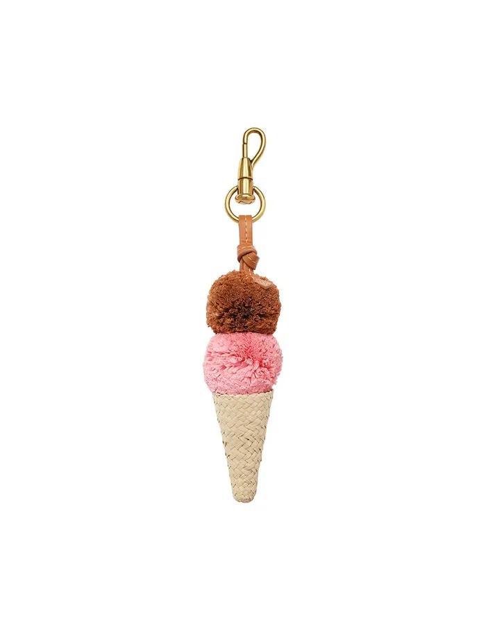 Women Towels and Pareos Zimmermann Ice Cream Bag Charm Natural