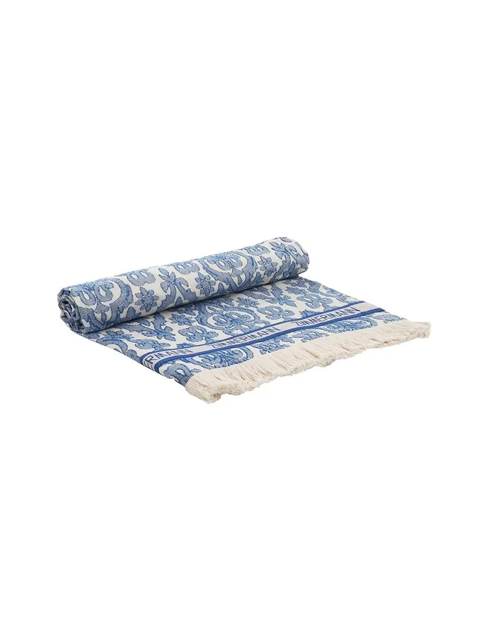 Women Towels and Pareos Zimmermann Jacquard Throw Blue