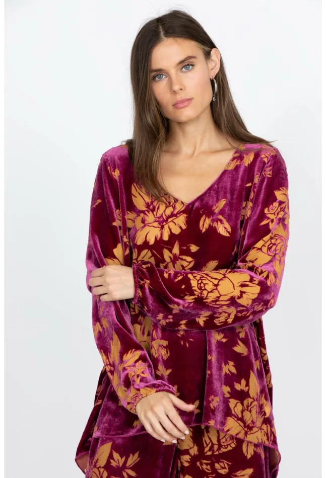 Women Vida Blouse Saint Lucia Johnny Was Tops