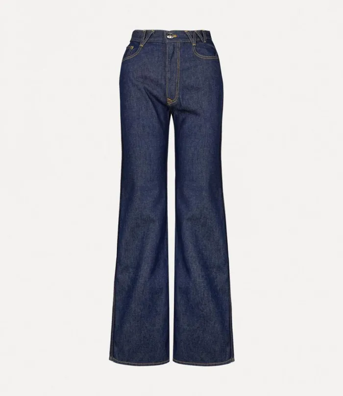 Women W Ray 5 Pocket Jeans Sunkenorbindigo Vivienne Westwood Trousers And Shorts Women W Ray 5 Pocket Jeans Sunkenorbindigo Vivienne Westwood Trousers And Shorts