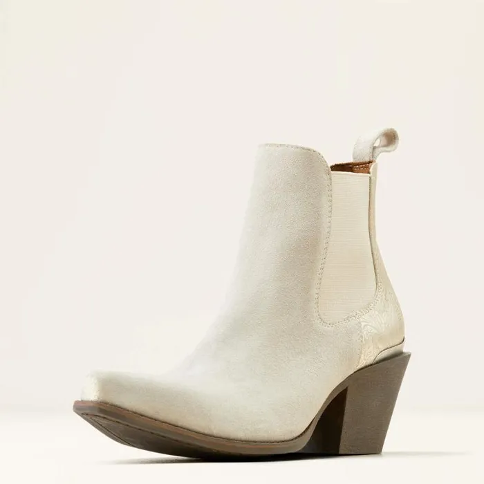Women Western Boots Ariat Bradley Western Boot Cloud White Suedeembossed Pearl Women Western Boots Ariat Bradley Western Boot Cloud White Suedeembossed Pearl