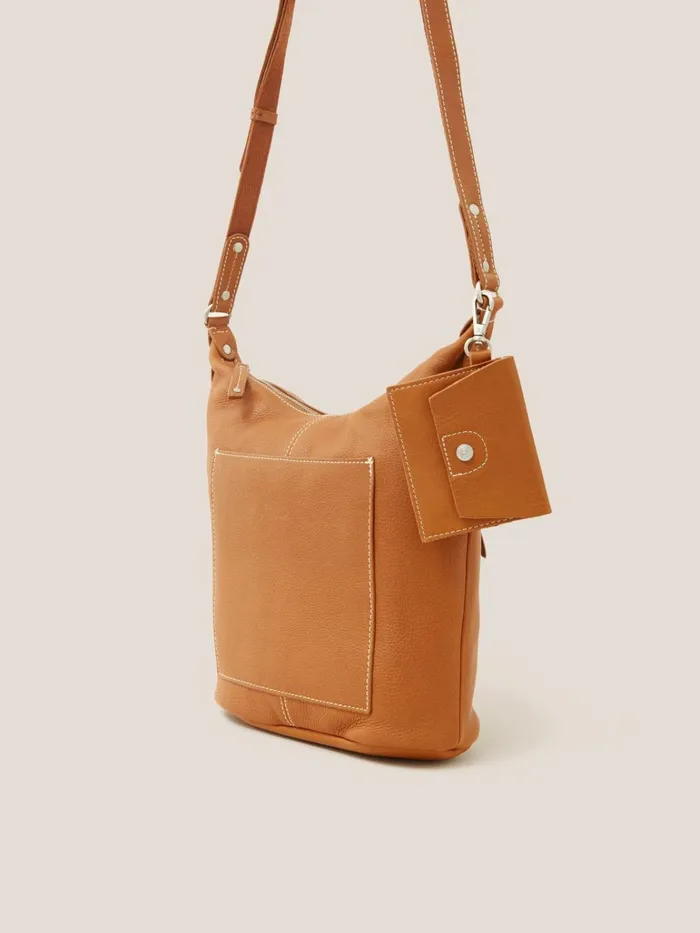 Women White Stuff Bags And Purses Fern Leather Crossbody Bag Mid Tan Women White Stuff Bags And Purses Fern Leather Crossbody Bag Mid Tan