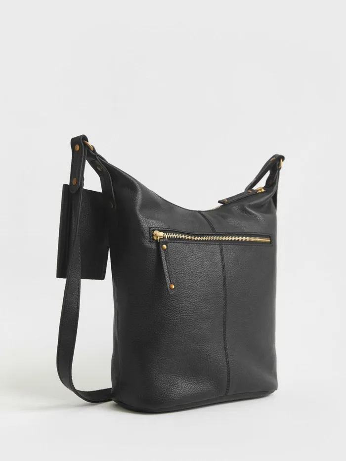 Women White Stuff Bags And Purses Fern Leather Crossbody Pure Black Women White Stuff Bags And Purses Fern Leather Crossbody Pure Black
