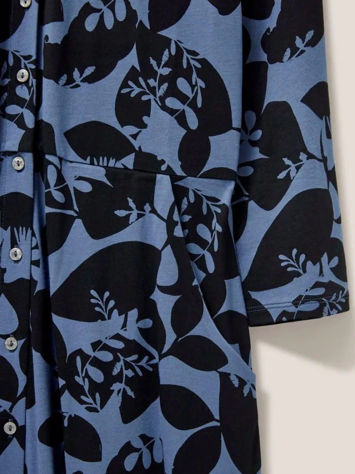 Women White Stuff Dresses Rua Printed Midi Dress Blue Print Women White Stuff Dresses Rua Printed Midi Dress Blue Print