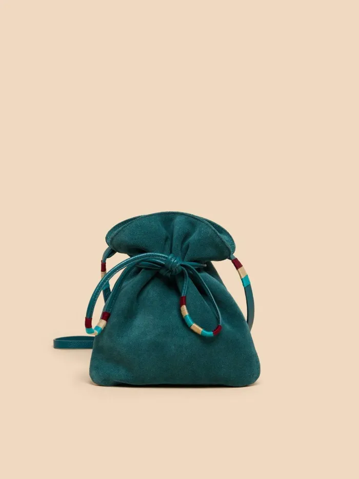 Women White Stuff Partywear Polly Convertible Pouch Bag Dk Teal