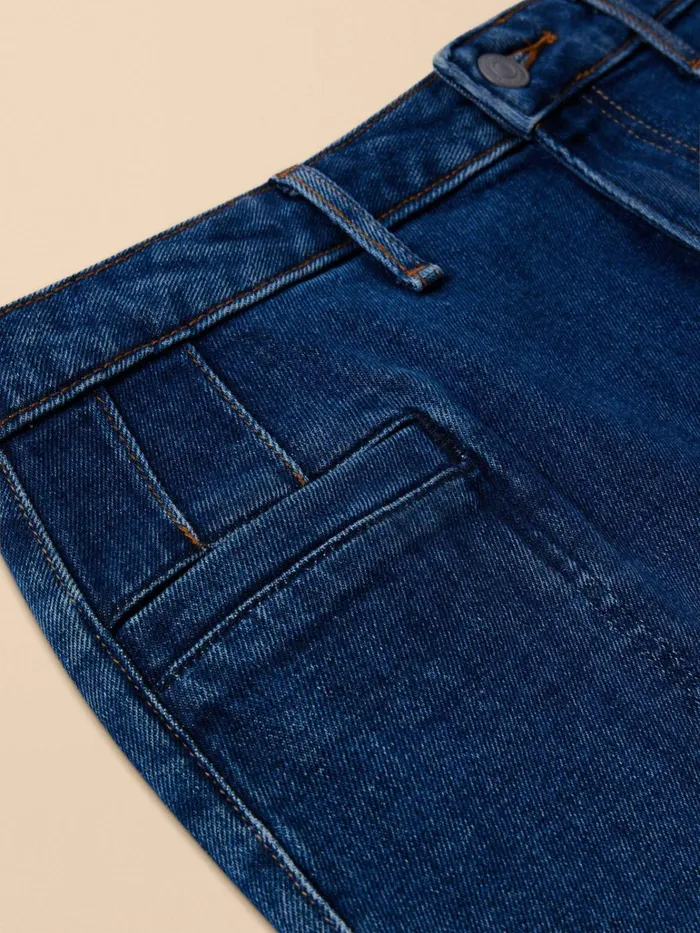 Women White Stuff Petite Clothing Penny Denim Midi Skirt Mid Denim Women White Stuff Petite Clothing Penny Denim Midi Skirt Mid Denim