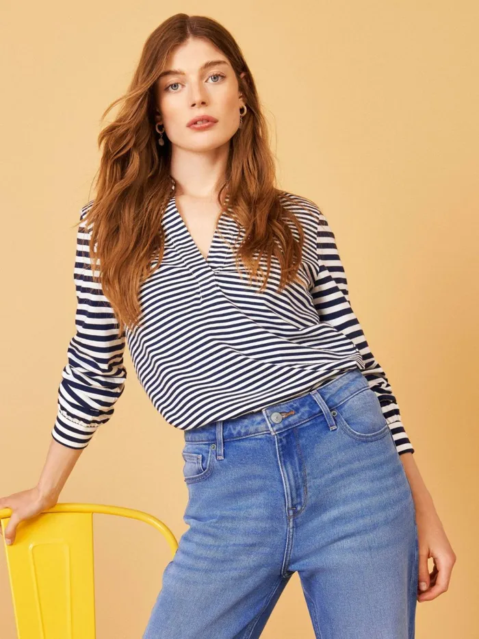 Women White Stuff Tops And Tshirts Fran Plain Shirt Navy Multi Women White Stuff Tops And Tshirts Fran Plain Shirt Navy Multi