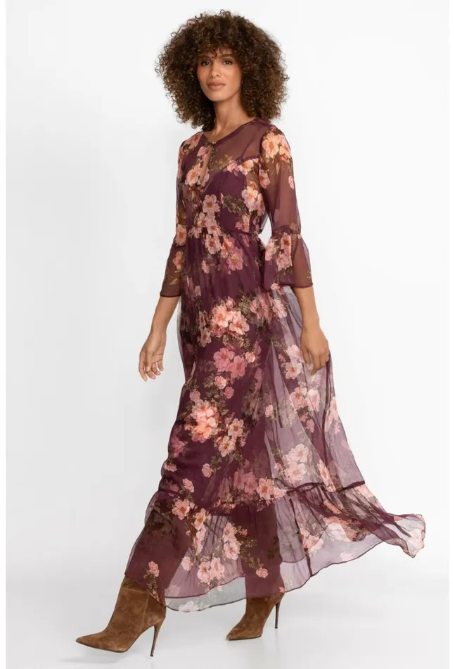 Women Winonna Silk Maxi Dress Winonna Johnny Was Dresses