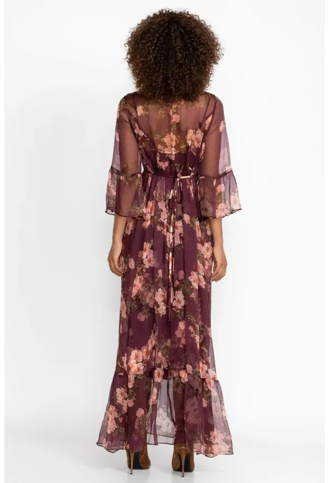 Women Winonna Silk Maxi Dress Winonna Johnny Was Dresses