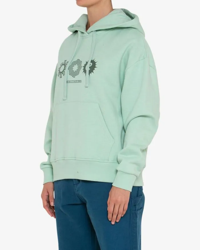 Womens Deus Ex Machina Sweaters Cultivate Hoodie 8211 Granite Green Granite Green Womens Deus Ex Machina Sweaters Cultivate Hoodie 8211 Granite Green Granite Green