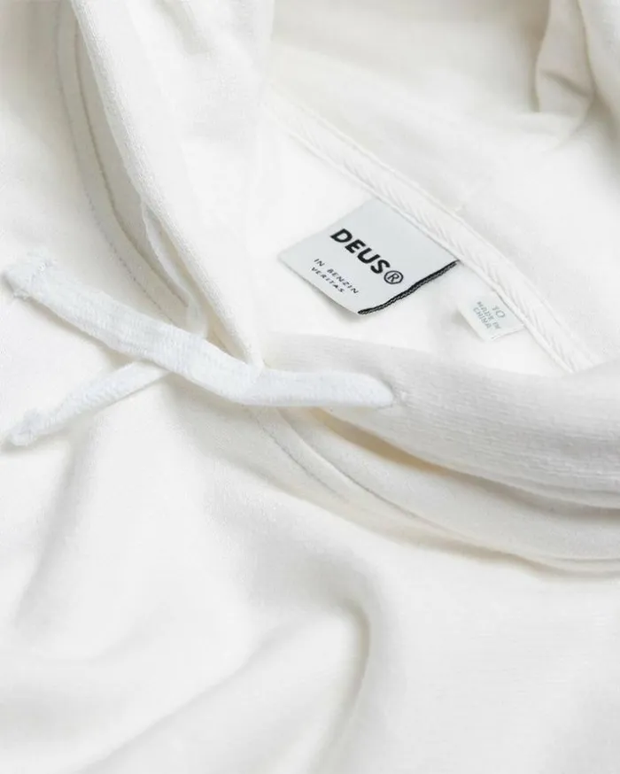 Womens Deus Ex Machina Sweaters Military Hoodie 8211 Vintage White Vintage White Womens Deus Ex Machina Sweaters Military Hoodie 8211 Vintage White Vintage White