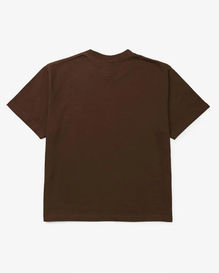 Womens Deus Ex Machina Tees Garden Tee 8211 Bison Bison Womens Deus Ex Machina Tees Garden Tee 8211 Bison Bison