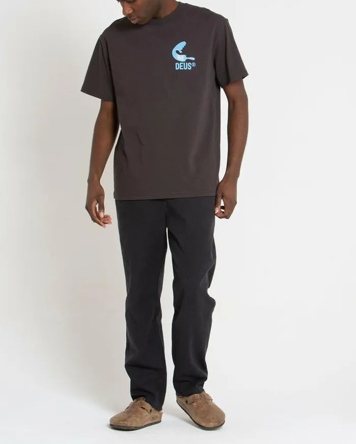 WomensMens Deus Ex Machina Gifting Venice Address Tee 8211 Anthracite Anthracite WomensMens Deus Ex Machina Gifting Venice Address Tee 8211 Anthracite Anthracite