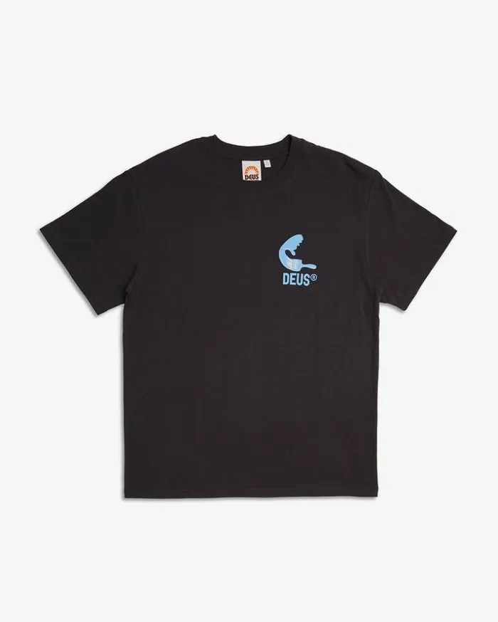 WomensMens Deus Ex Machina Gifting Venice Address Tee 8211 Anthracite Anthracite WomensMens Deus Ex Machina Gifting Venice Address Tee 8211 Anthracite Anthracite