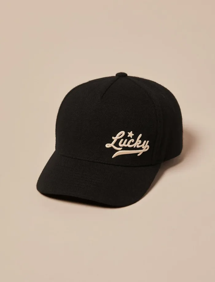 Wool Baseball Hat Black Women Lucky Brand Hats