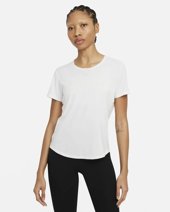 Yoga Women Nike DriFIT UV One Luxe White