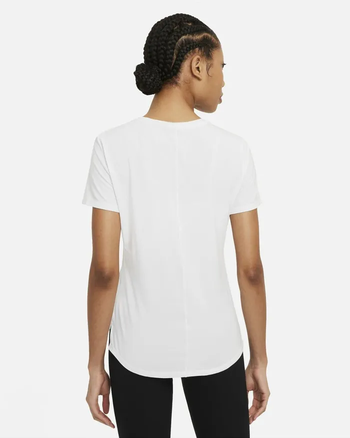 Yoga Women Nike DriFIT UV One Luxe White