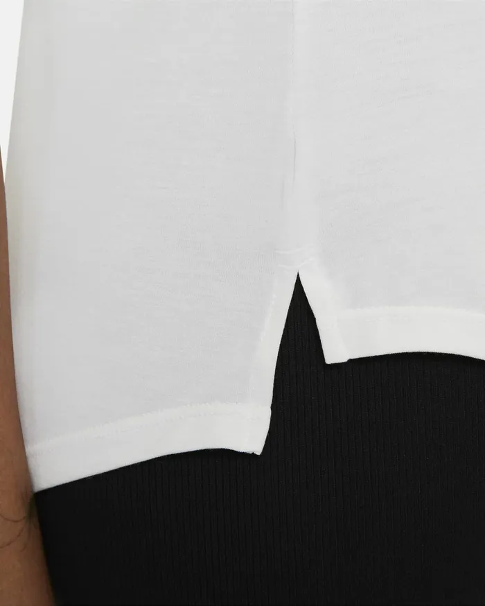 Yoga Women Nike DriFIT UV One Luxe White
