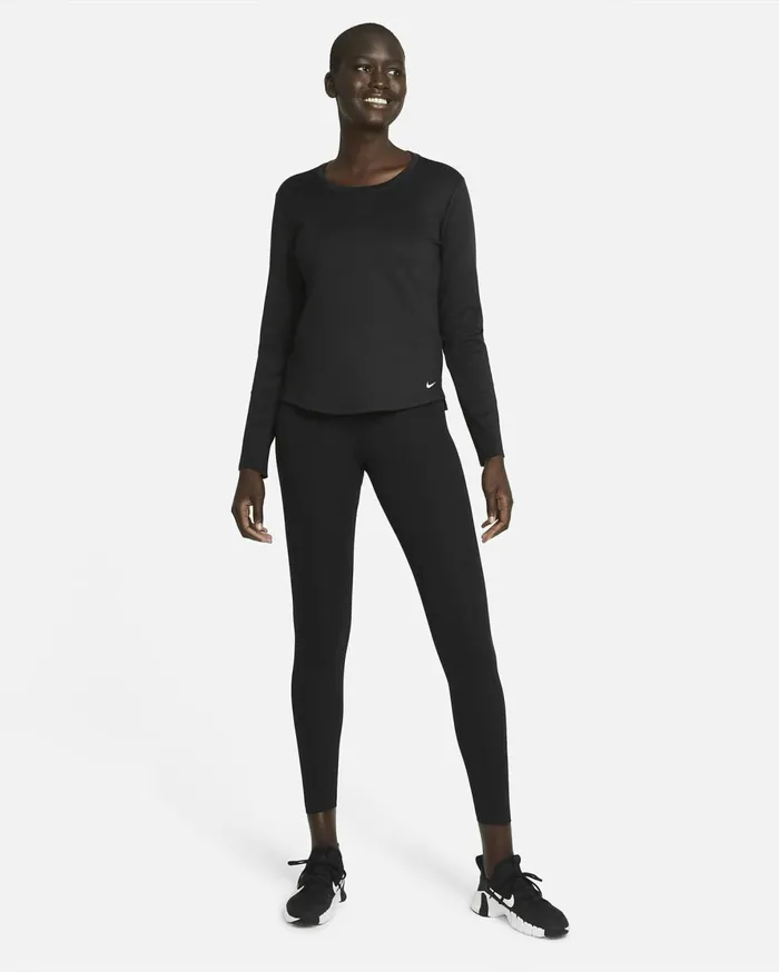 Yoga Women Nike ThermaFIT One Blackwhite
