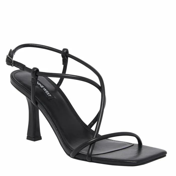 YUKI Black Women Nine West Sandals