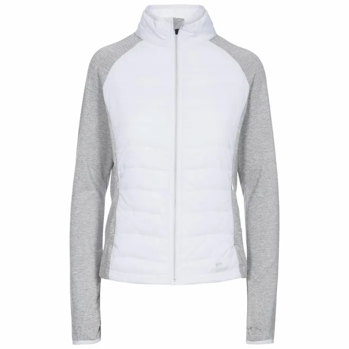 Zorina Padded Active Jacket White Women Trespass Casual Jackets