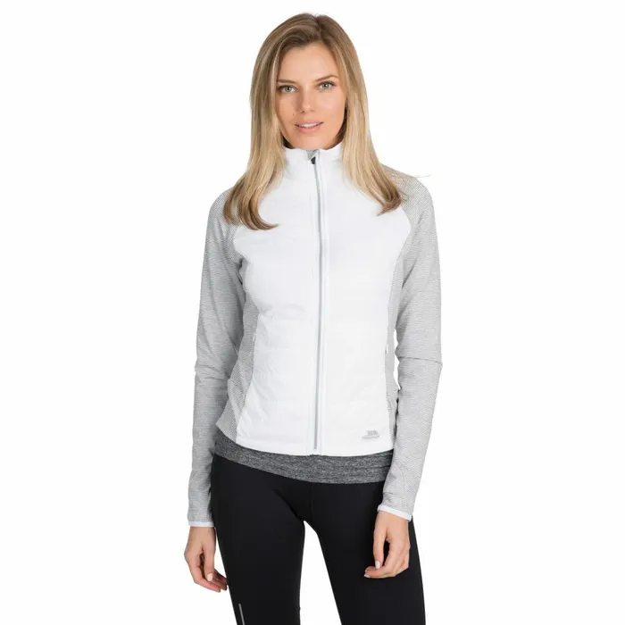 Zorina Padded Active Jacket White Women Trespass Casual Jackets